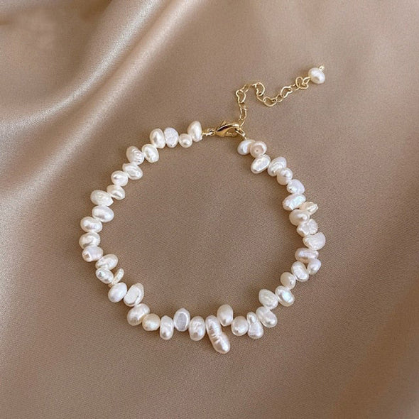 Assorted Pearl Stones Bracelet