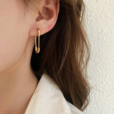 Original Gold Pin Drop Earrings