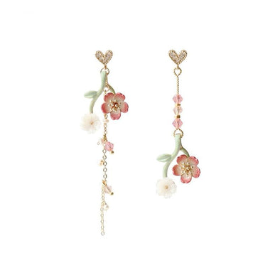 HA RIN's Spring Bouquet Drop Earrings