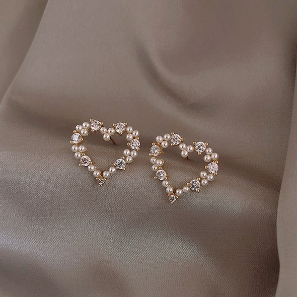 Love Pearl Garland Earrings