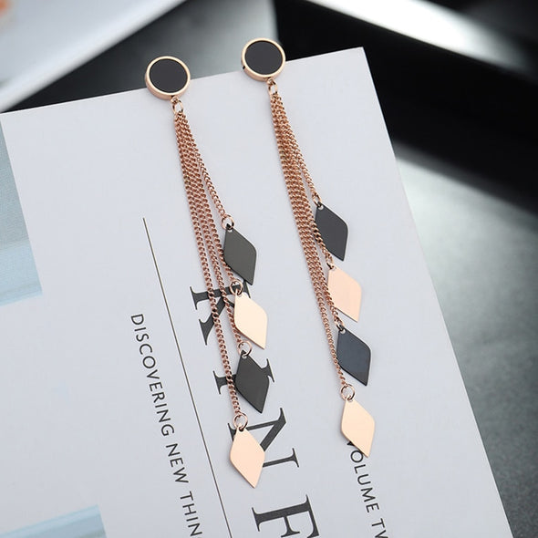 Lyrical Illusion Drop Earrings