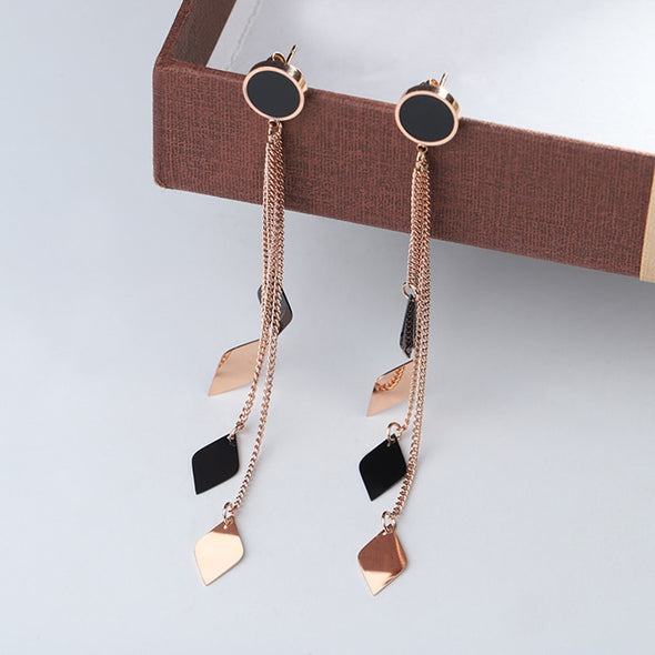 Lyrical Illusion Drop Earrings