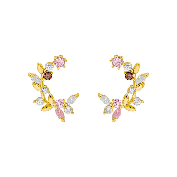 Spring Garland Stud Earrings