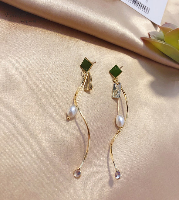 Royal Signature Drop Earrings