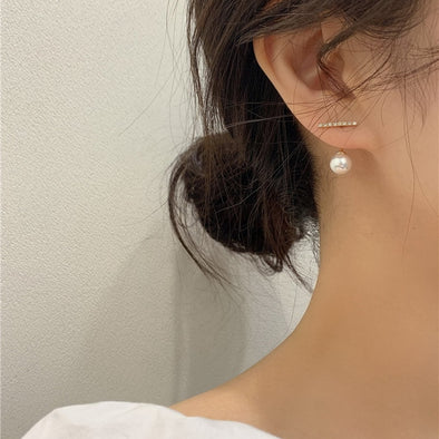 J&S Standard Pearl Drop Earrings