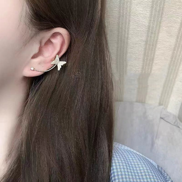 Na Bi's Wand Asymmetrical Earrings