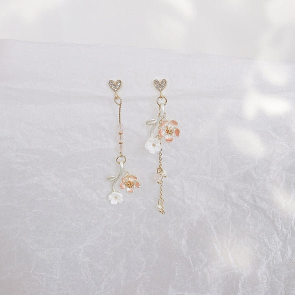 HA RIN's Spring Bouquet Drop Earrings