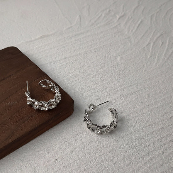 First Date Hoop Earrings