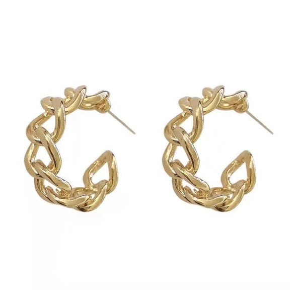 First Date Hoop Earrings