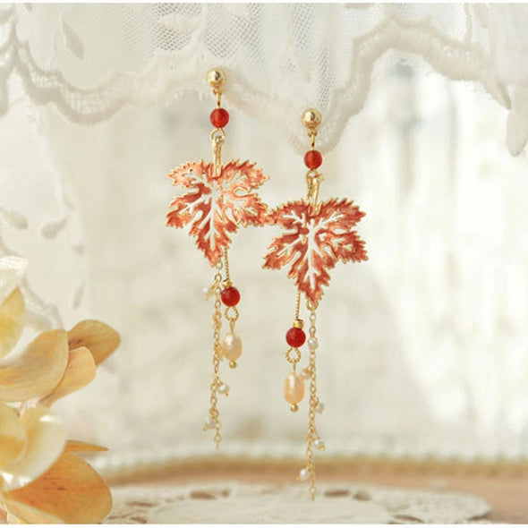 Autumn Road Drop Earrings