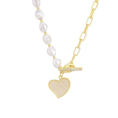 Young Love Gold Clasp Necklace