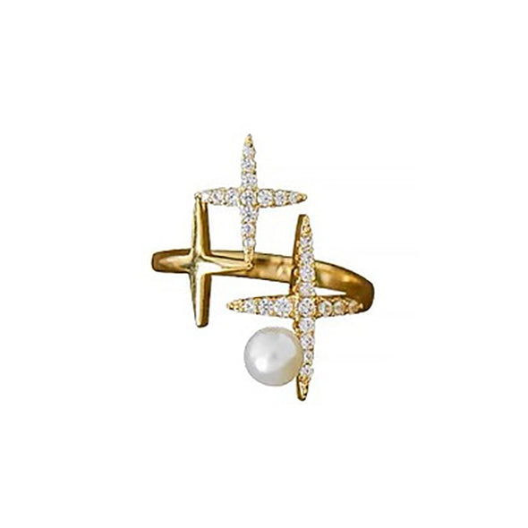 Star Night Pearl Ring