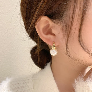 J&S Gold Accent Earrings