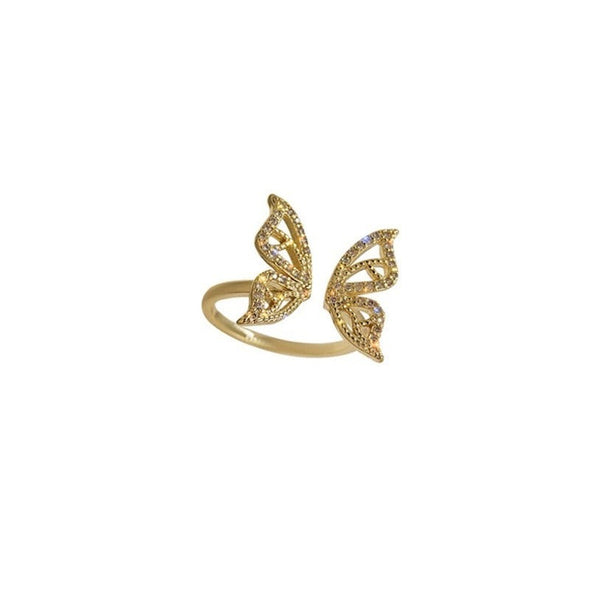 Open Butterfly Ring