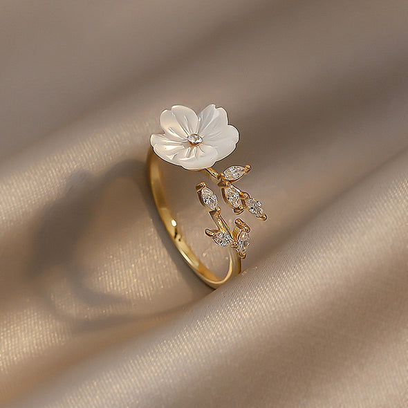 White Garden Ring