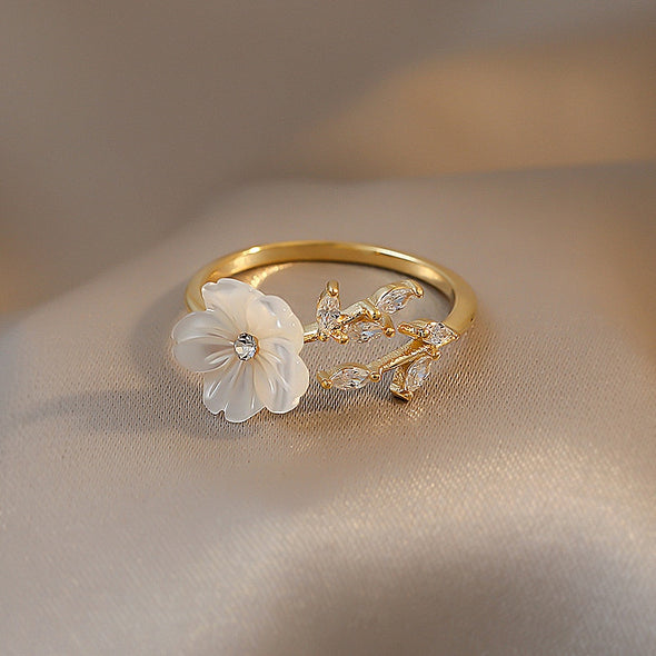 White Garden Ring