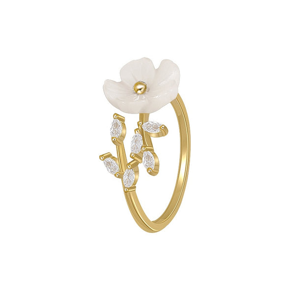 White Garden Ring