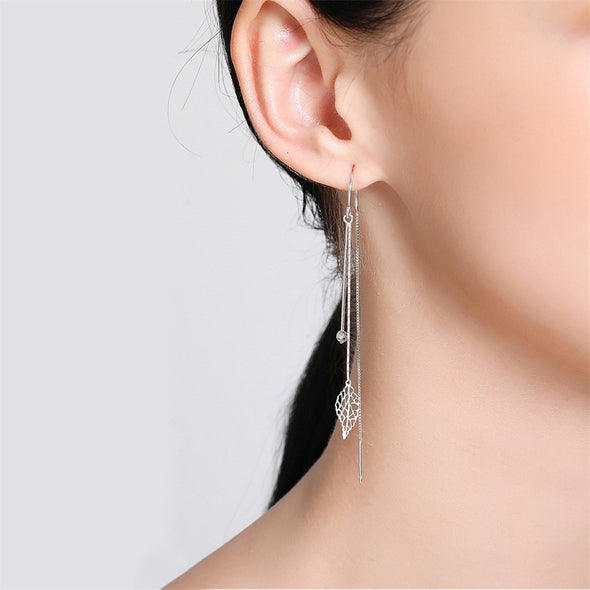 Seasonal Autumn Leaves Drop Earrings