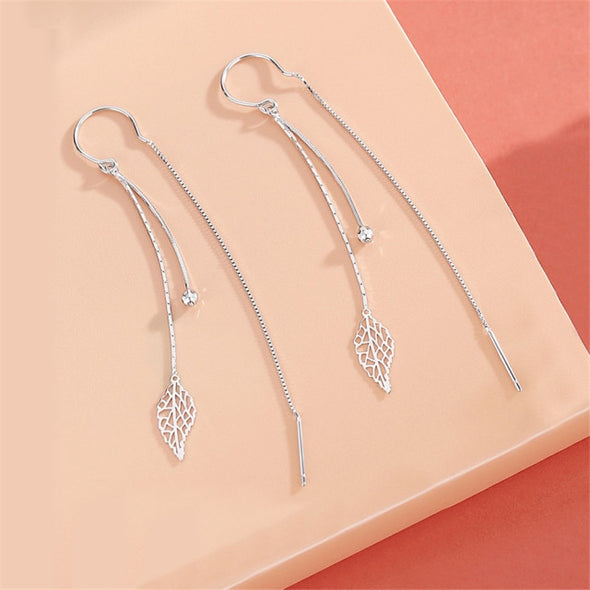 Seasonal Autumn Leaves Drop Earrings