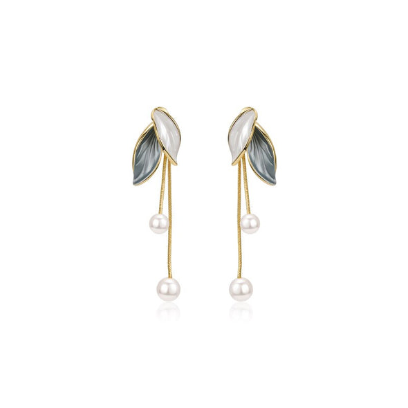 J&S Two Style Drop Earrings