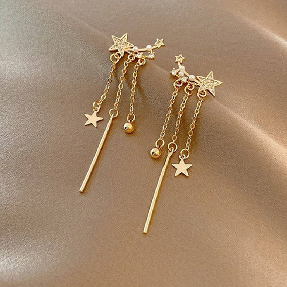 Tassels and Stars Set Earrings